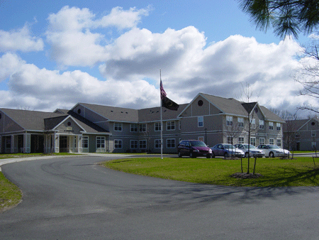 Front View of Franciscan Heights Senior Community